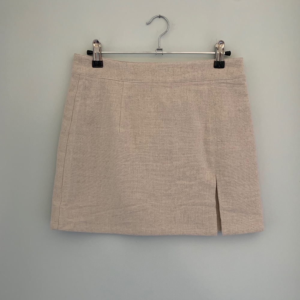 Princess Polly Tan Mini Skirt